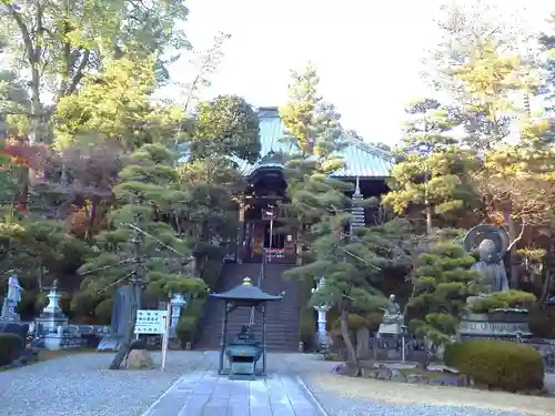 岩殿山安楽寺（吉見観音）の景色