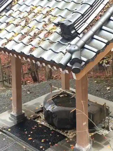 千歳神社の手水