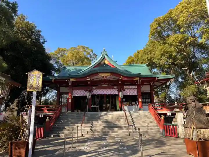 多摩川浅間神社の本殿・本堂