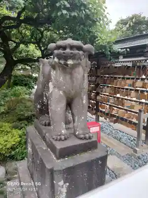 布多天神社の狛犬