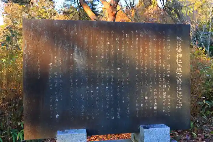 城山八幡神社の歴史