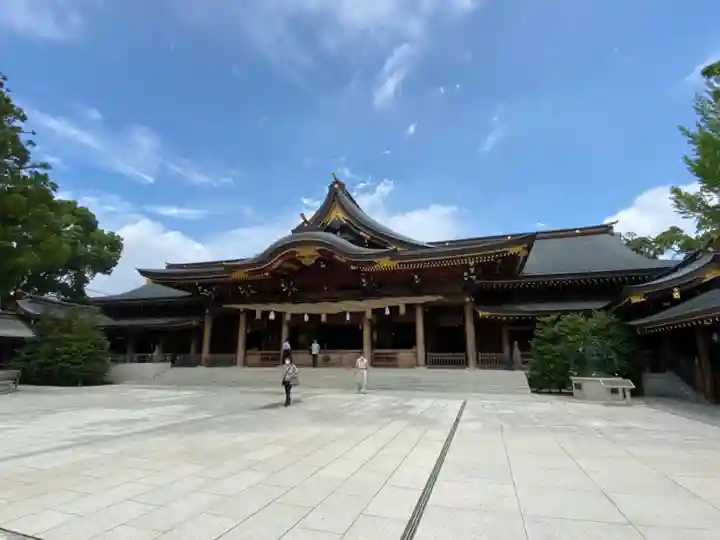 寒川神社の本殿・本堂