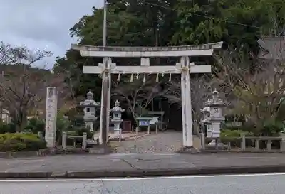 高瀧神社の鳥居