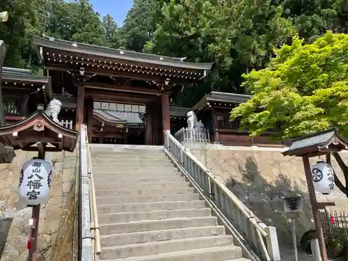 櫻山八幡宮の山門・神門