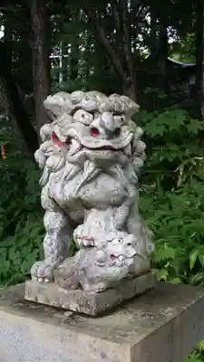 戸隠神社中社の狛犬