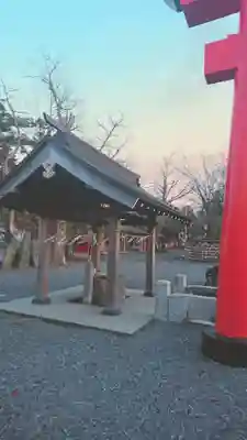津島神社の手水舎