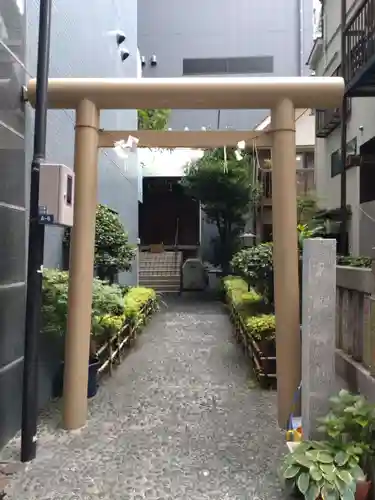 天祖神社の鳥居