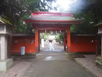 息栖神社の山門・神門