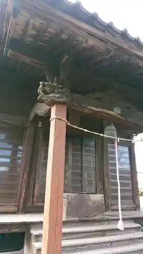 神明宮の本殿・本堂