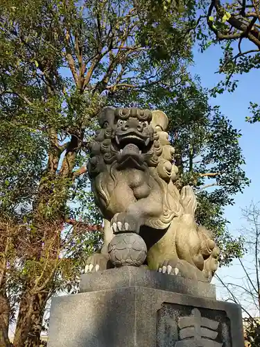 石濱神社の狛犬