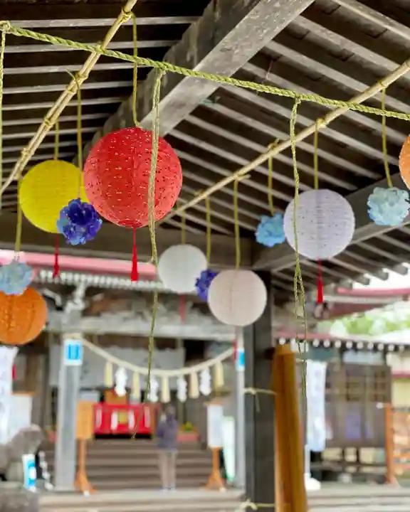 伊達神社の手水舎