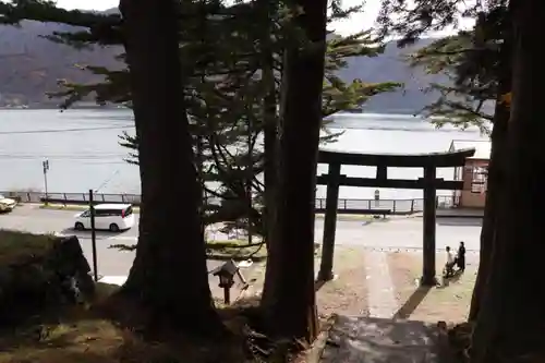 日光二荒山神社中宮祠の鳥居