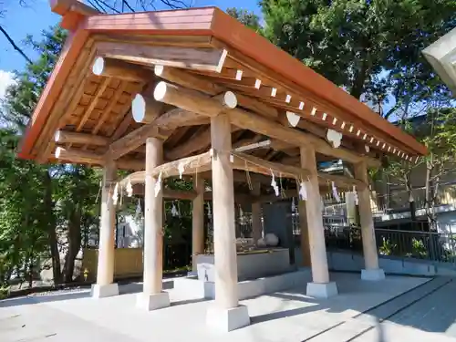東郷神社の手水舎