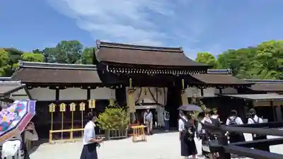 賀茂御祖神社(下鴨神社)の山門・神門
