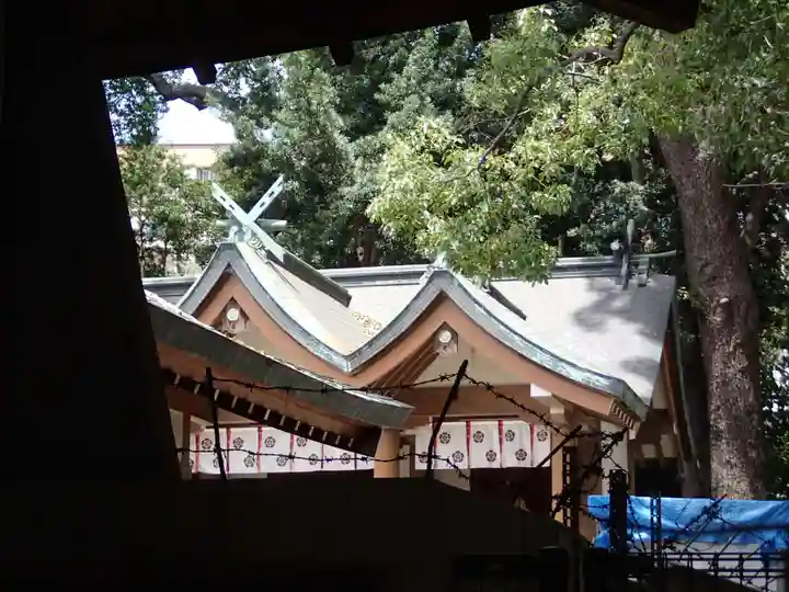 阿麻美許曽神社の本殿・本堂