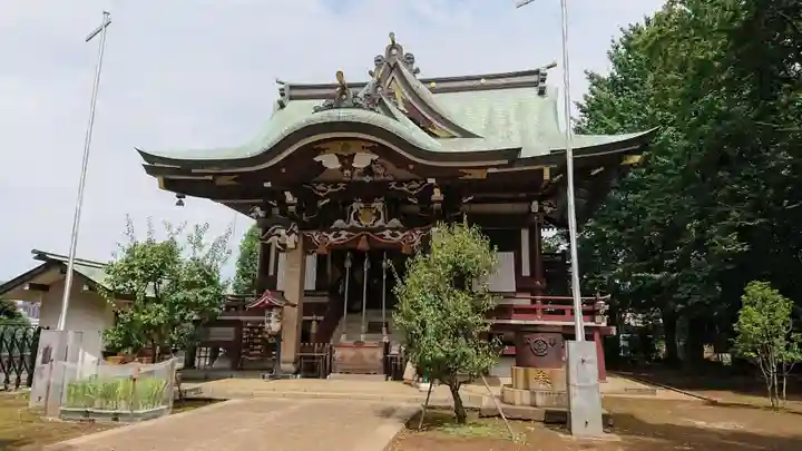 諏訪神社の本殿・本堂