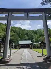 山梨縣護國神社の鳥居