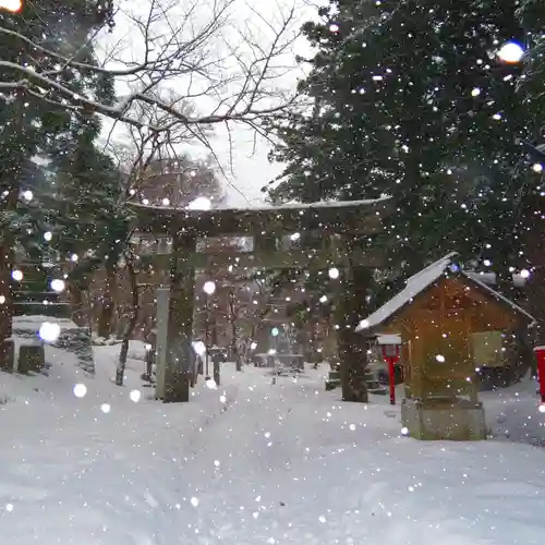 大神山神社奥宮の鳥居