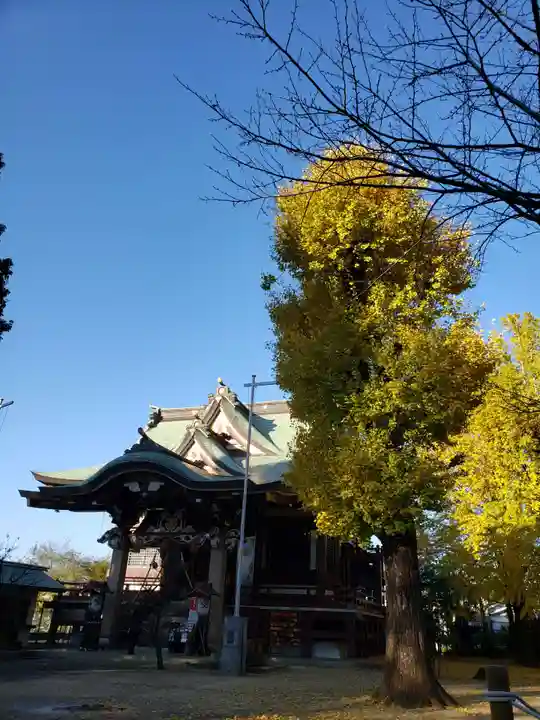諏訪神社の本殿・本堂