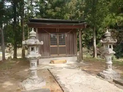 諏訪社の本殿・本堂