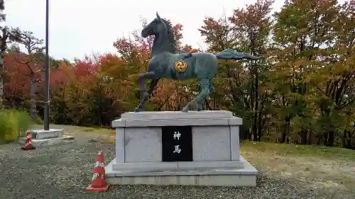 中富良野神社の狛犬