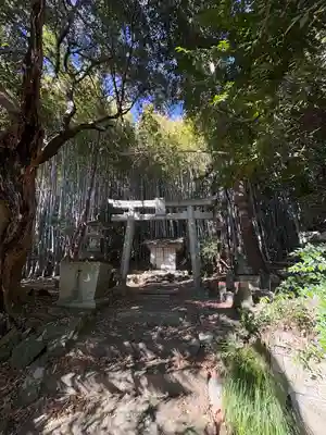 雪蹊寺奥の院(中谷観音堂)の景色