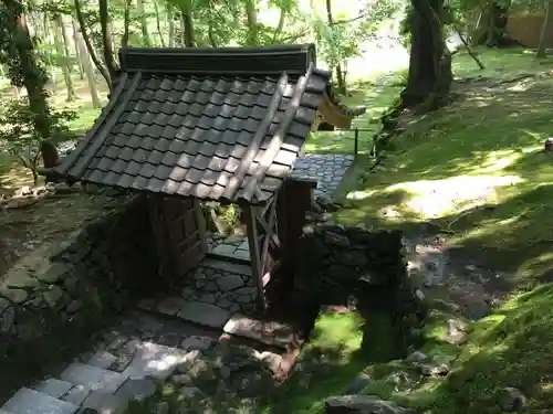 西芳寺の山門・神門