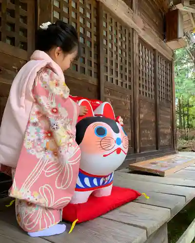 滑川神社 - 仕事と子どもの守り神(福島県)