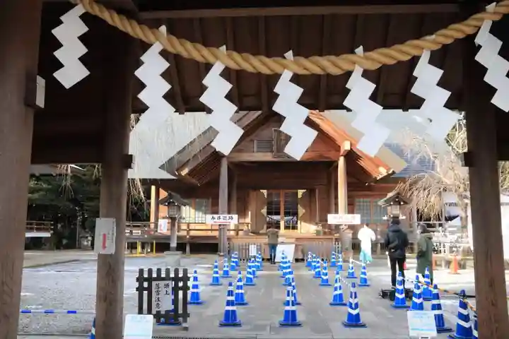 開成山大神宮の本殿・本堂