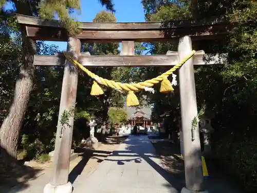 進雄神社の鳥居