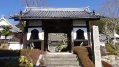 禅定寺の山門