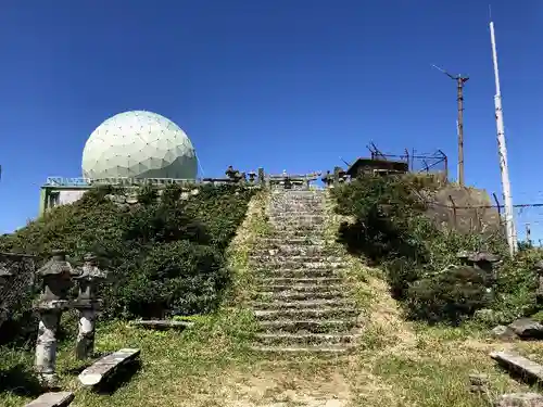 背振神社上宮の景色