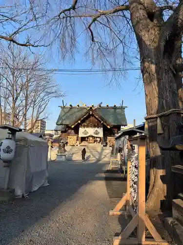 札幌諏訪神社の本殿・本堂