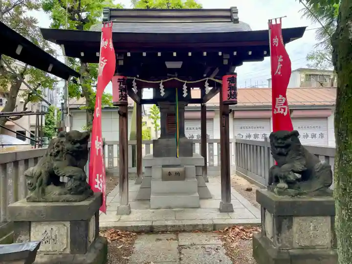 厳島神社(尾久八幡神社末社)(東京都)
