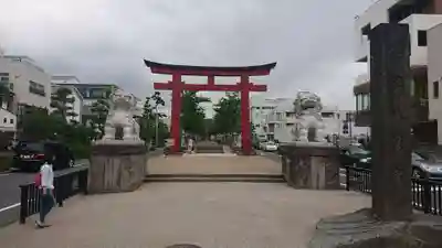 鶴岡八幡宮の鳥居