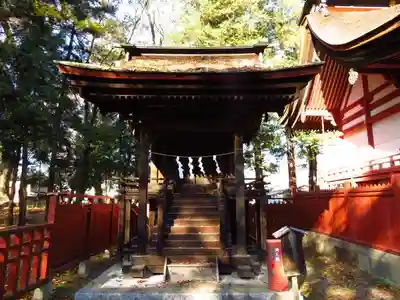 大井俣窪八幡神社の末社・摂社