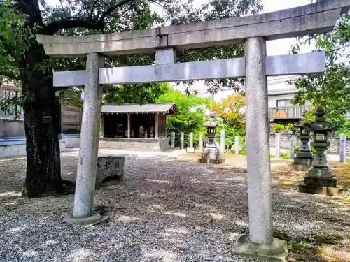 森岡八幡社の鳥居