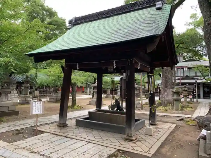 那古野神社の手水舎
