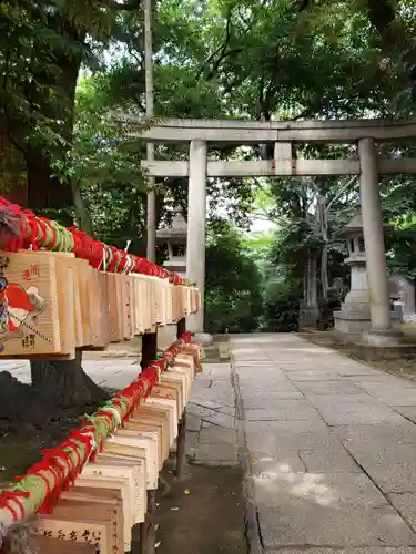 赤坂氷川神社の鳥居