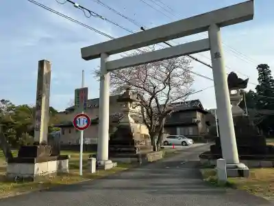 平群神社の鳥居