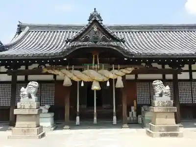 曽根天満宮の本殿・本堂