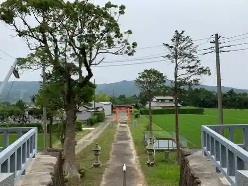 加茂神社の景色