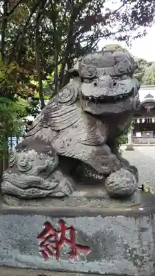 畑子安神社の狛犬