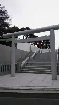 駒込妙義神社の鳥居