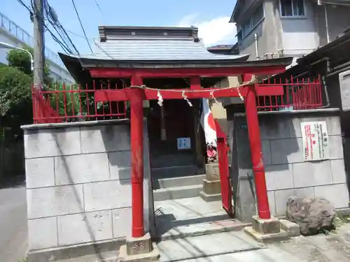 白玉稲荷神社の鳥居