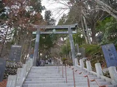 武蔵御嶽神社の鳥居
