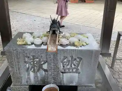 川越八幡宮の手水舎