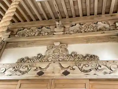 上ノ國八幡宮の芸術