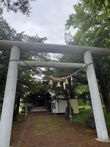 音江神社の鳥居
