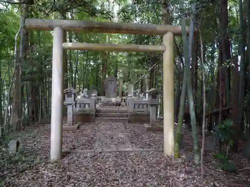 大井香取神社の鳥居